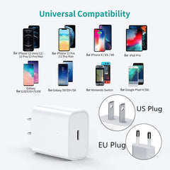 20W Sub C Charger For apple iPhone - All Things Essential