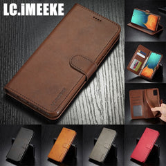 Leather Wallet Case for S23 S22 S21 Samsung Galaxy - All Things Essential