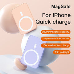 20000mAh Magnetic Power Wireless Fast Charge iPhone - All Things Essential