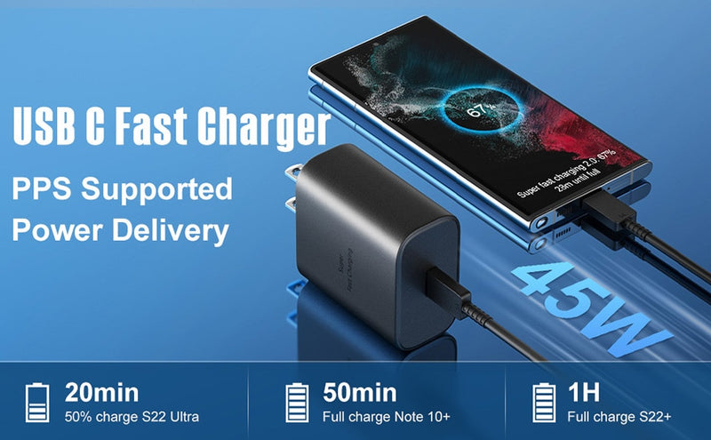 Super Fast Charging Samsung Galaxy S23 - All Things Essential